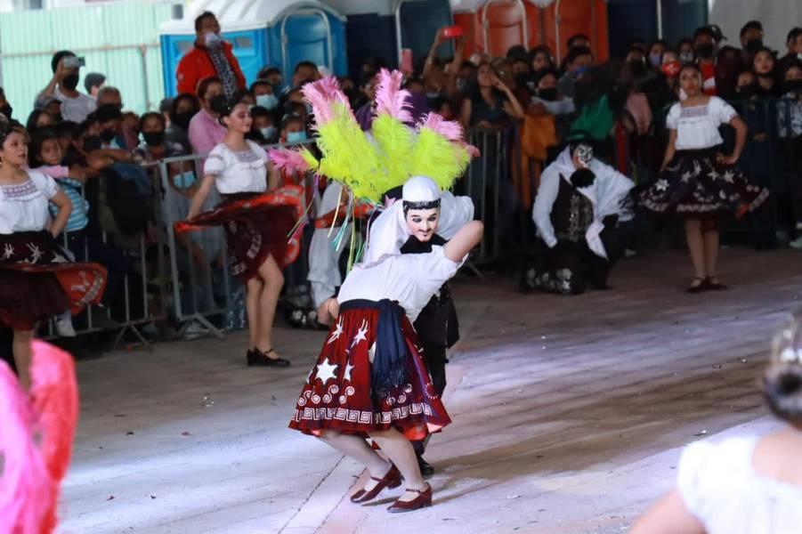 Concluyen actividades artísticas y culturales de la Feria de Chiautempan 2022