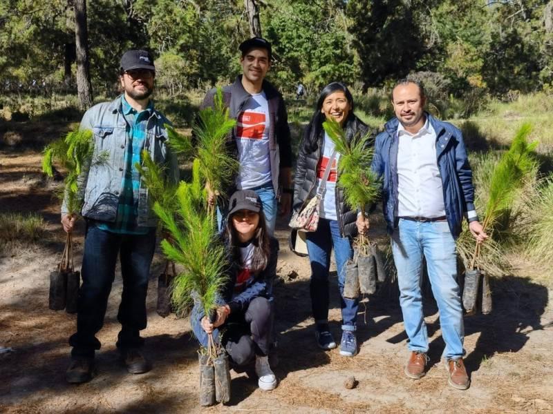Gobierno de Tlaxcala y Coca-Cola Femsa reforestan más de 23 hectáreas en Huamantla