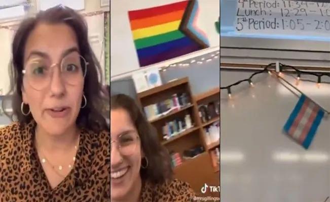 Despiden a Maestra por pedir  a los alumnos jurar lealtad ante bandera LGBT