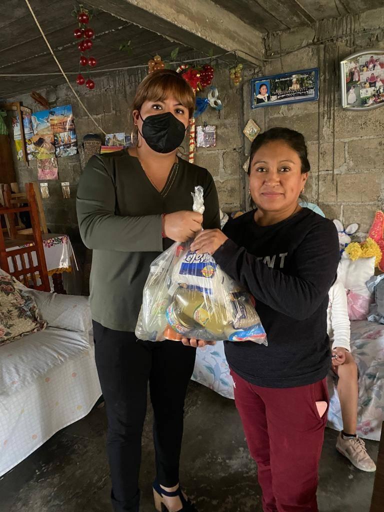 Gabriela Brito sigue apoyando a las familias vulnerables del Distrito VII 