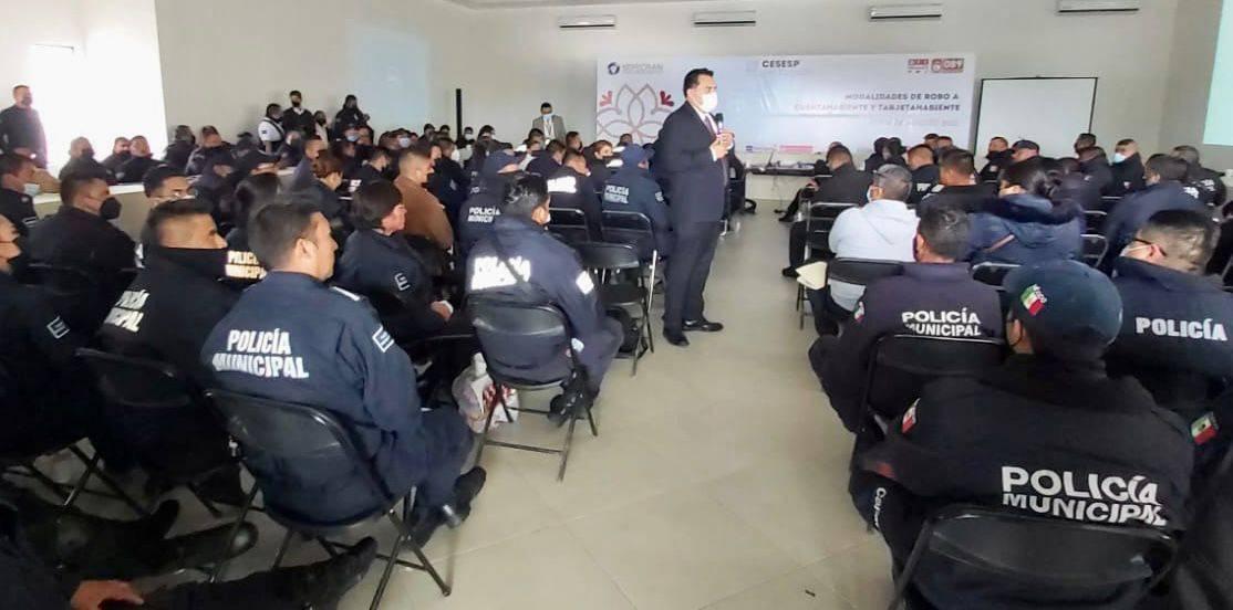 Trabajan la CESESP y SEPROBAN para prevenir delitos bancarios en Tlaxcala