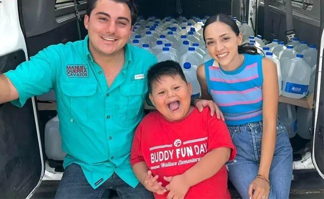 Familias de Nuevo León son beneficiadas con agua gracias a  la donación de un niño millonario