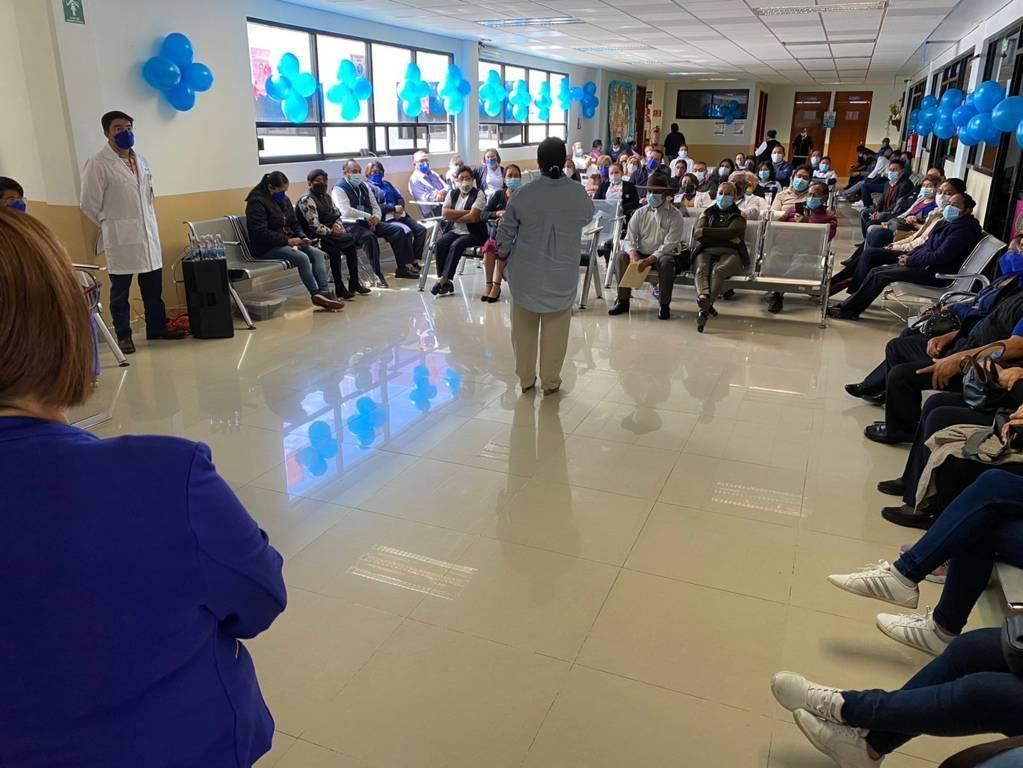 Llaman a votar Trabajadores del Centro de Salud Urbano de Chiautempan por la planilla azul