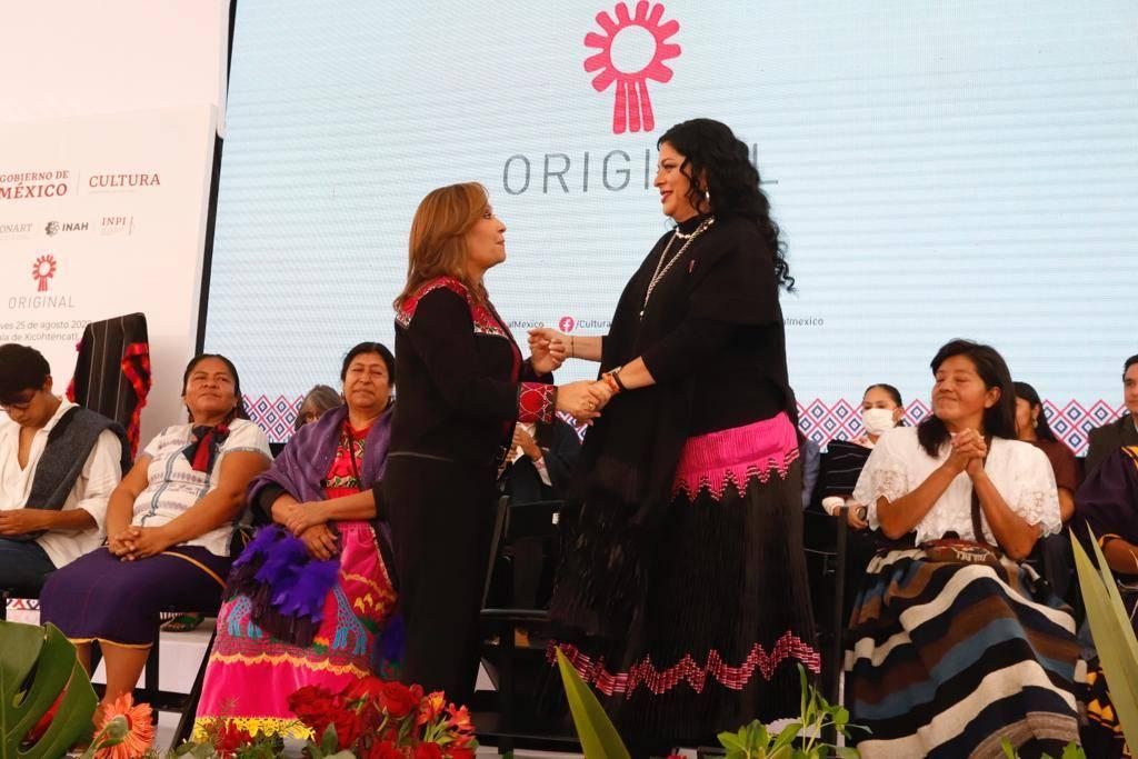 Tlaxcala, referente obligado en materia del arte textil: gobernadora Lorena