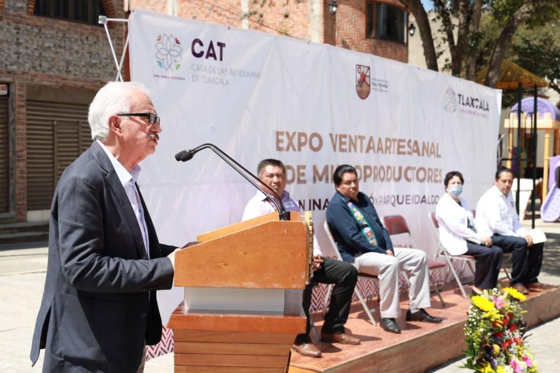 Inaugura Expo Artesanal y de Microproductores en Chiautempan 