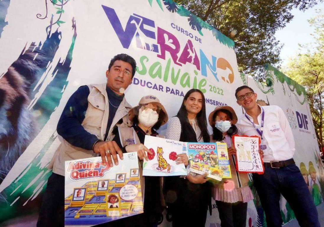 Clausura SEDIF "curso de verano salvaje; educar para conservar" en el Zoológico del Altiplano