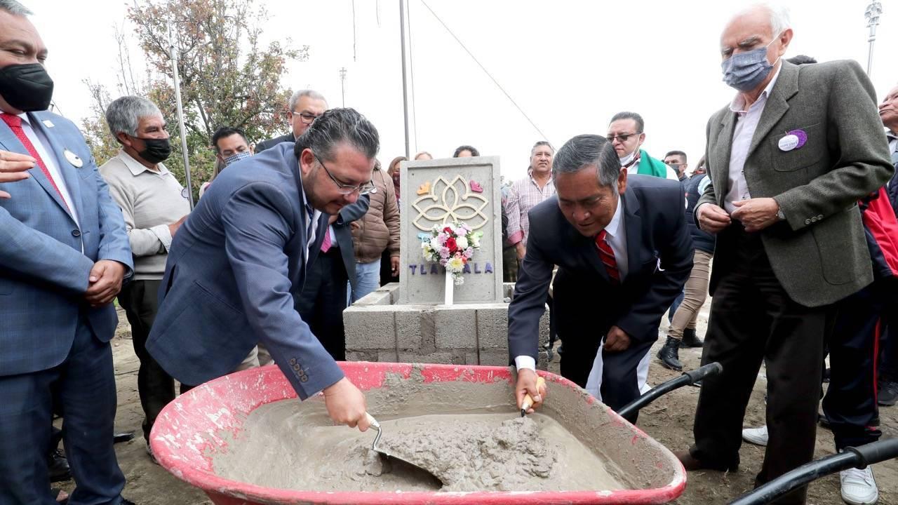 Gobierno destina 3.7 mdp para construcción de la primaria “Lázaro Cárdenas” de Chiautempan