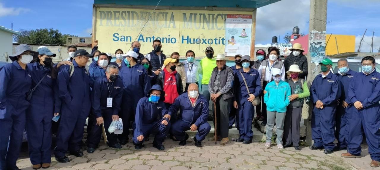 Realizó COEPRIST “Saneamiento Básico” en comunidades de Tlaxco
