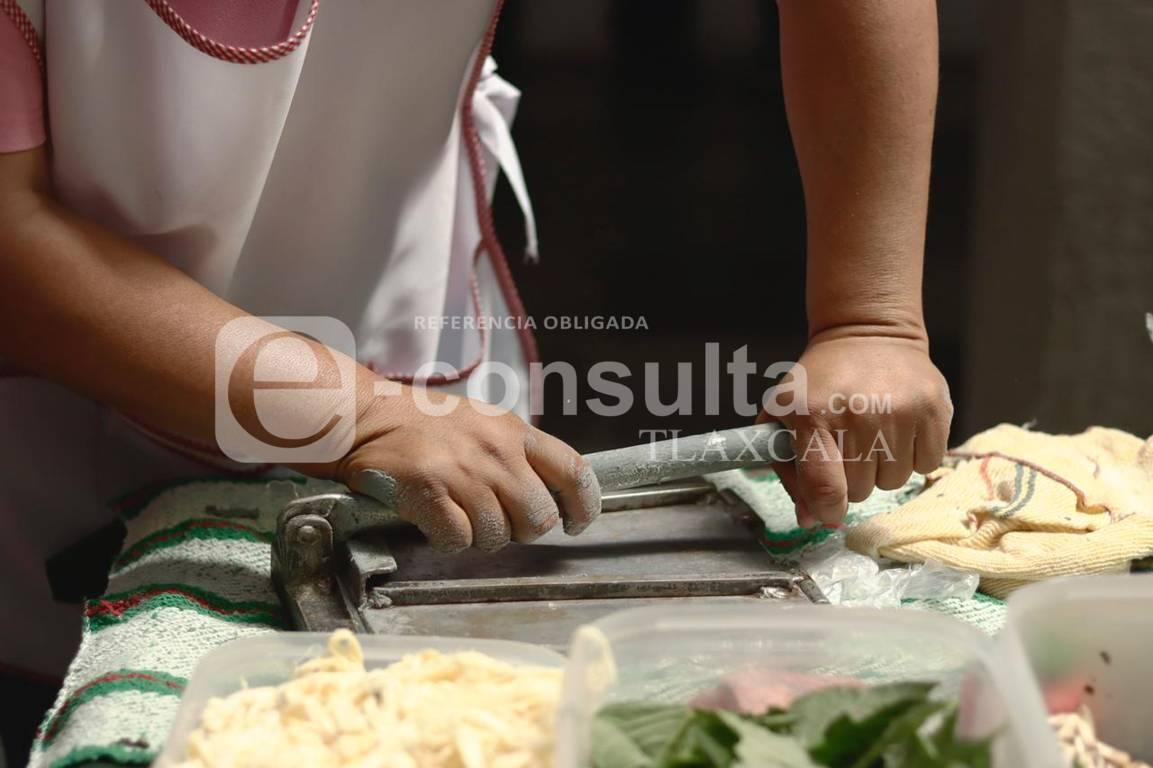 Realizan muestra gastronómica en el Congreso del estado de Tlaxcala 