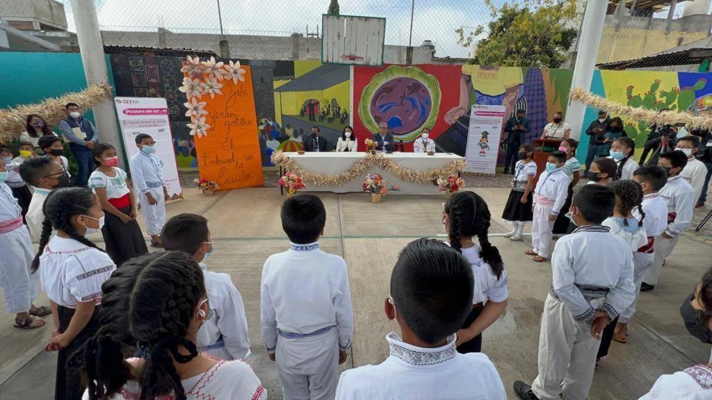 Inician SEPE-USET y TET programa “El tribunal electoral de Tlaxcala va a la escuela”