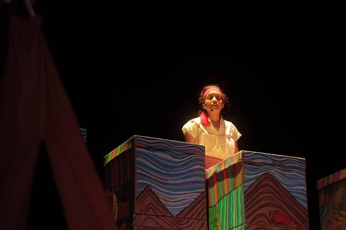 Se presenta en el teatro Xicohténcatl “Zana y Hyadi, los viajeros de piel Yuhmú”