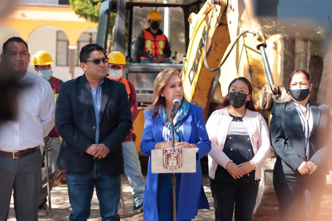 Gobierno del Estado, rehabilitará parque de Santa Ana Nopalucan 