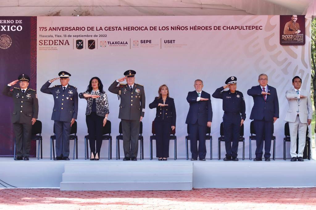 Encabezó Lorena Cuéllar el 175 Aniversario de la Gesta Heroica de los Niños Héroes de Chapultepec 