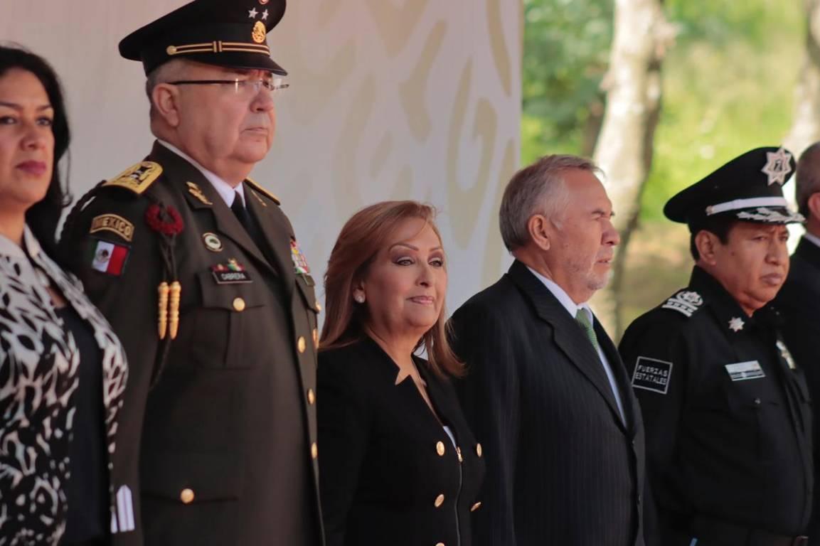 Preside gobernadora Lorena Cuéllar el 175 aniversario de la gesta heróica de los niños Héroes de Chapultepec 