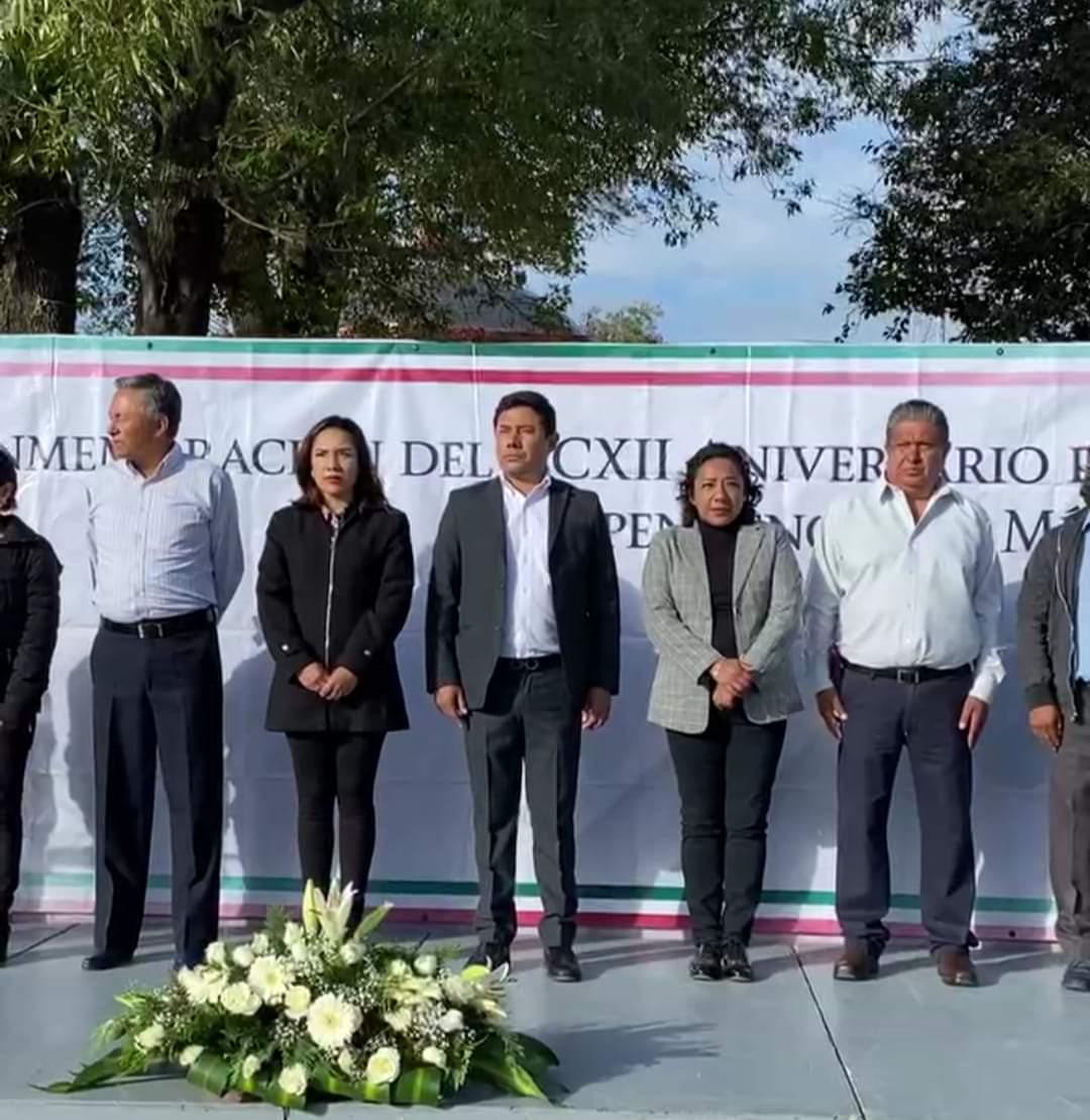 El H. Ayuntamiento de Santa Cruz Tlaxcala que encabeza David Martínez del Razo alcalde