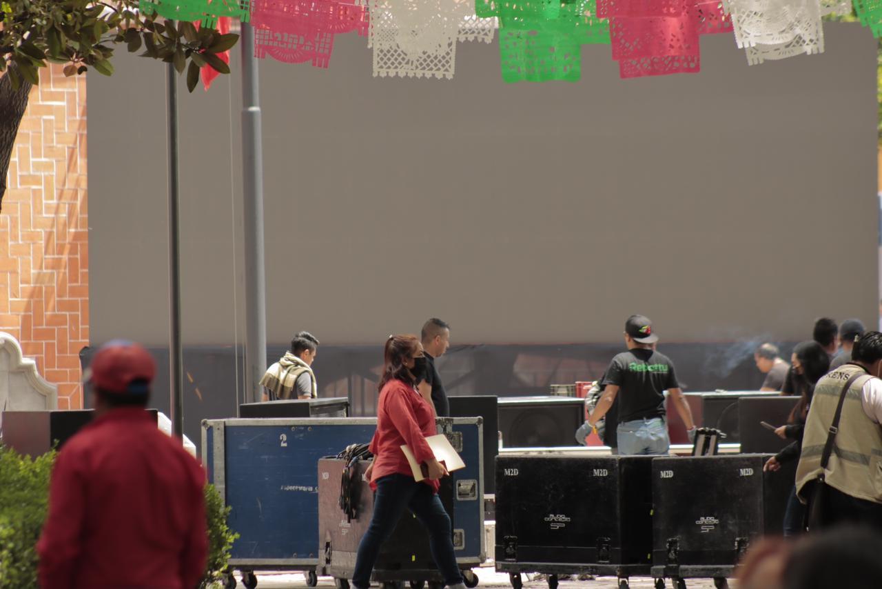 Inician los preparativos para las fiestas patrias en la capital Tlaxcalteca