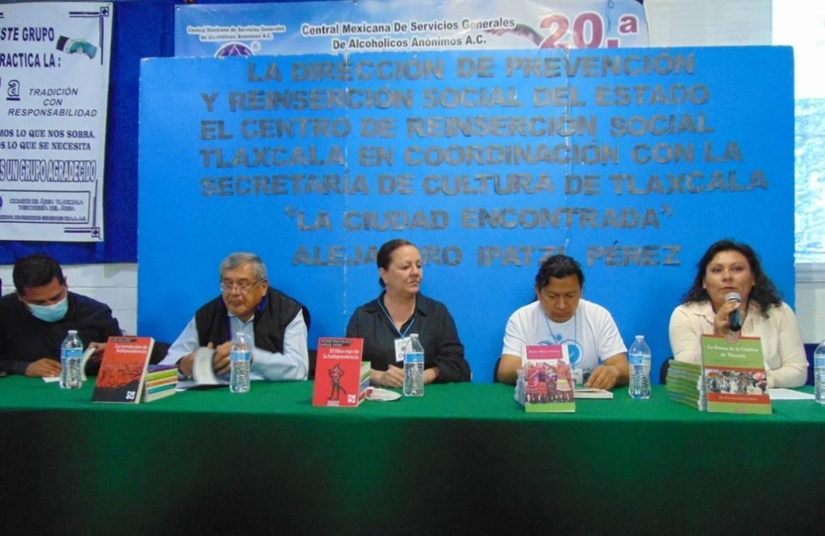 Realiza SC presentación del libro la ciudad encontrada en el Cereso de Tlaxcala