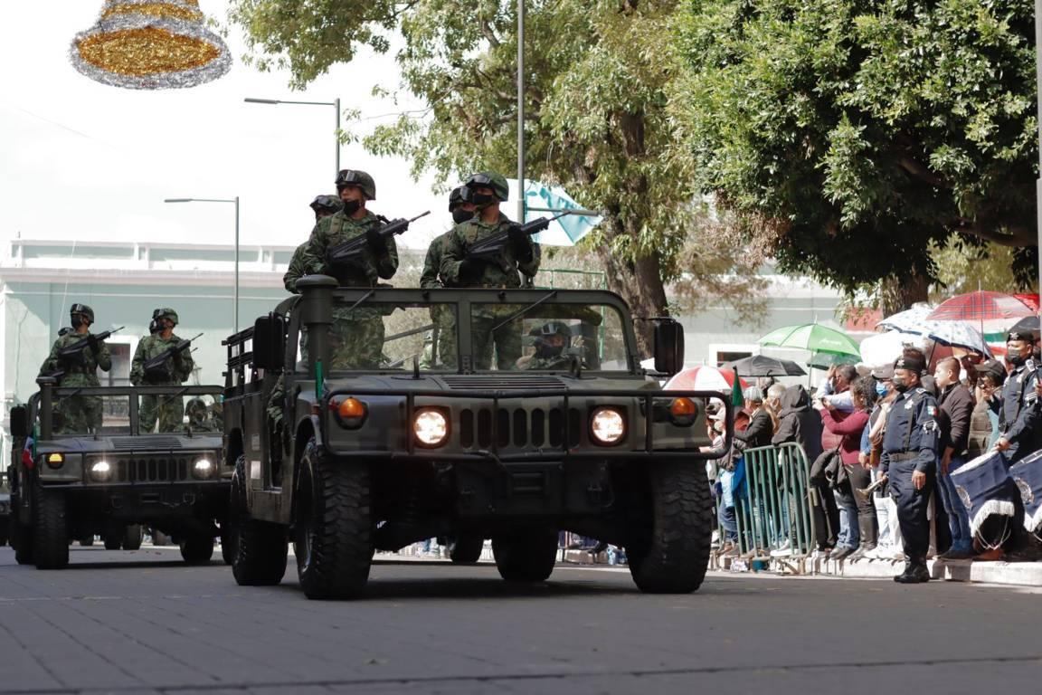 Desfile Cívico-Militar conmemorativo del CCXII Aniversario del inicio de Independencia de México en Tlaxcala 