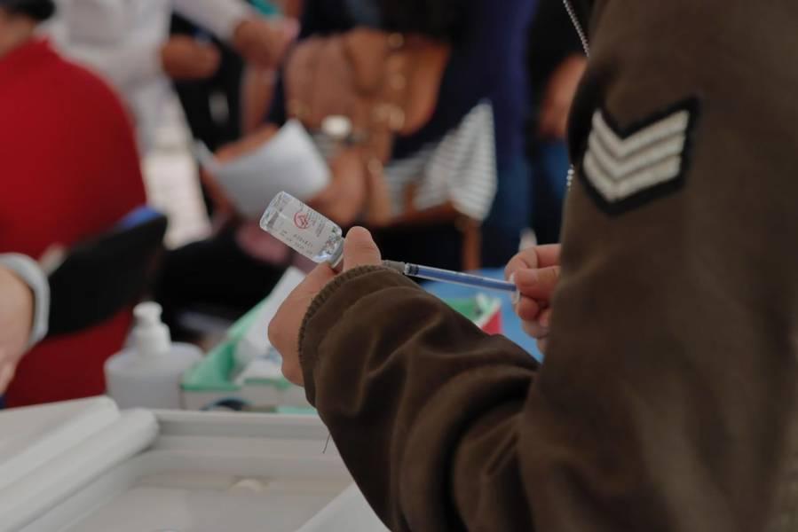 Se lleva a cabo jornada de vacunación en el Centro de Salud Urbano de Tlaxcala 