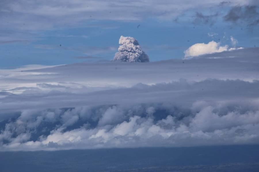 Popocatépetl presenta actividad durante este 19 de septiembre
