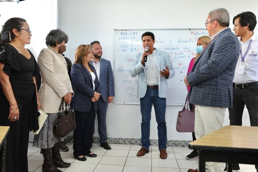 Supervisó Lorena Cuéllar rehabilitación de infraestructura educativa con una inversión de 21.1 mdp