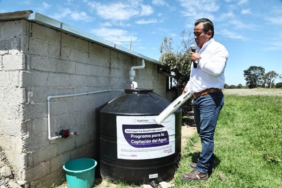 Gobernadora supervisa avance del programa captación de agua en SPM