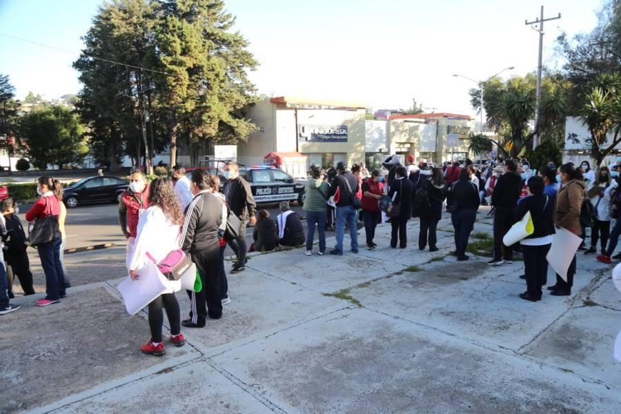 Comienza concentración de manifestantes en bulevar Guillermo Valle de la capital 