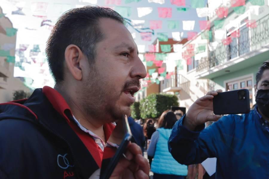 Enrique Escobar hace un llamado a las autoridades para que se respete la autonomía sindical
