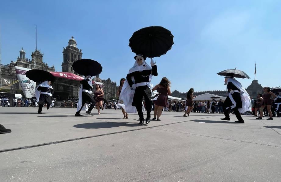 Con su música y cultura, Carnaval de Contla hace bailar a la CDMX