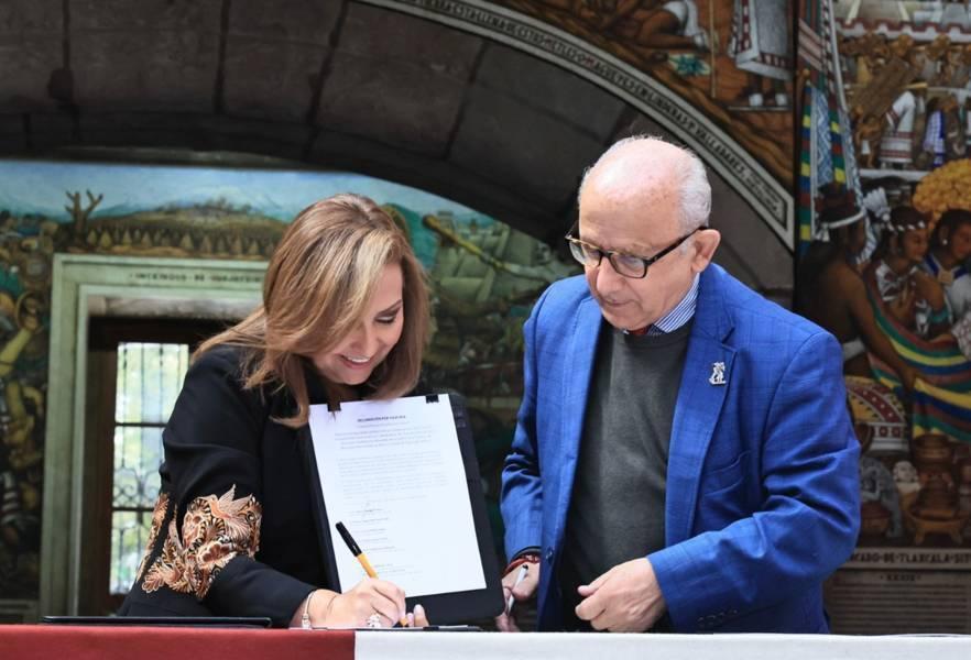 Encabezaron Lorena Cuéllar y Unesco firma de la “Declaración Por Tlaxcala”