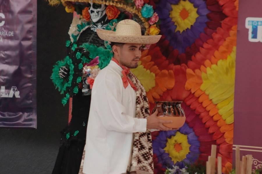 Presentación de la participación de Tlaxcala en el festival de Tradiciones de Vida y Muerte en Xcaret 