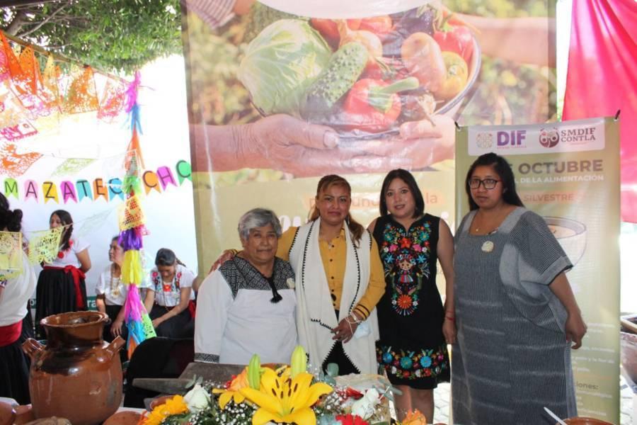 Participó SMDIF de Contla en el Día Internacional de la Alimentación