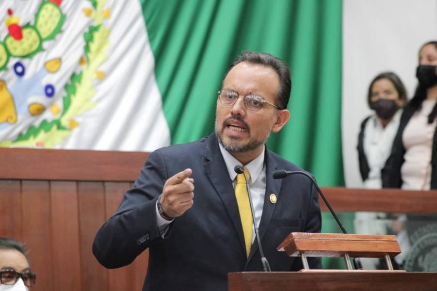 Cambrón Soria le dijo al Secretario de Gobernación que su voto será No a la militarización del País