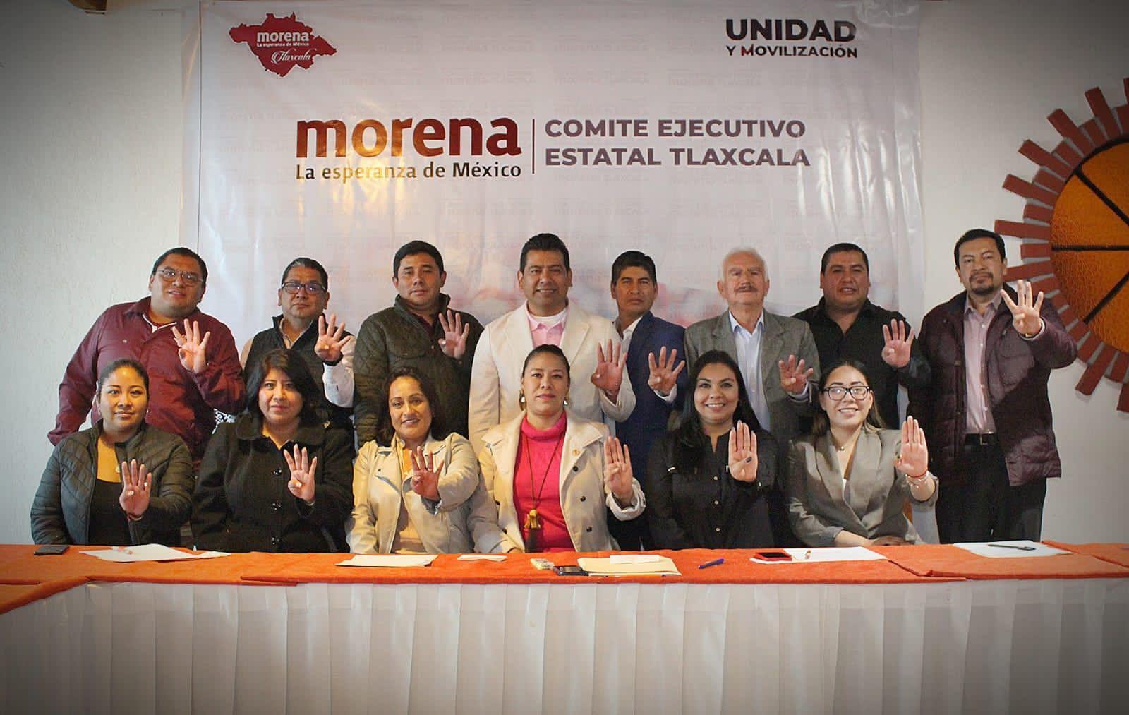 Alcalde de Chiautempan asiste a reunión de trabajo en Morena