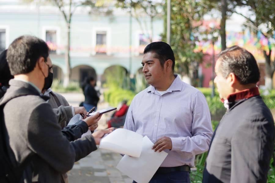La CEOSD y el STRM manifiestan su apoyo con las estudiantes de la normal rural "Benito Juárez"