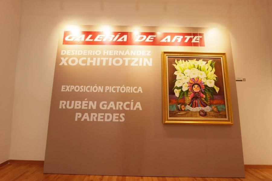 Exposición pictórica de Ruben García Paredes 