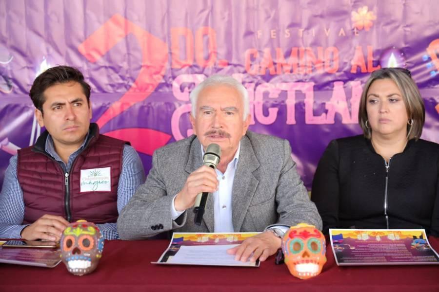 Presenta Chiautempan “2do. Festival Camino al Mictlan” y “Primer Desfile de Muertos y Catrinas” 