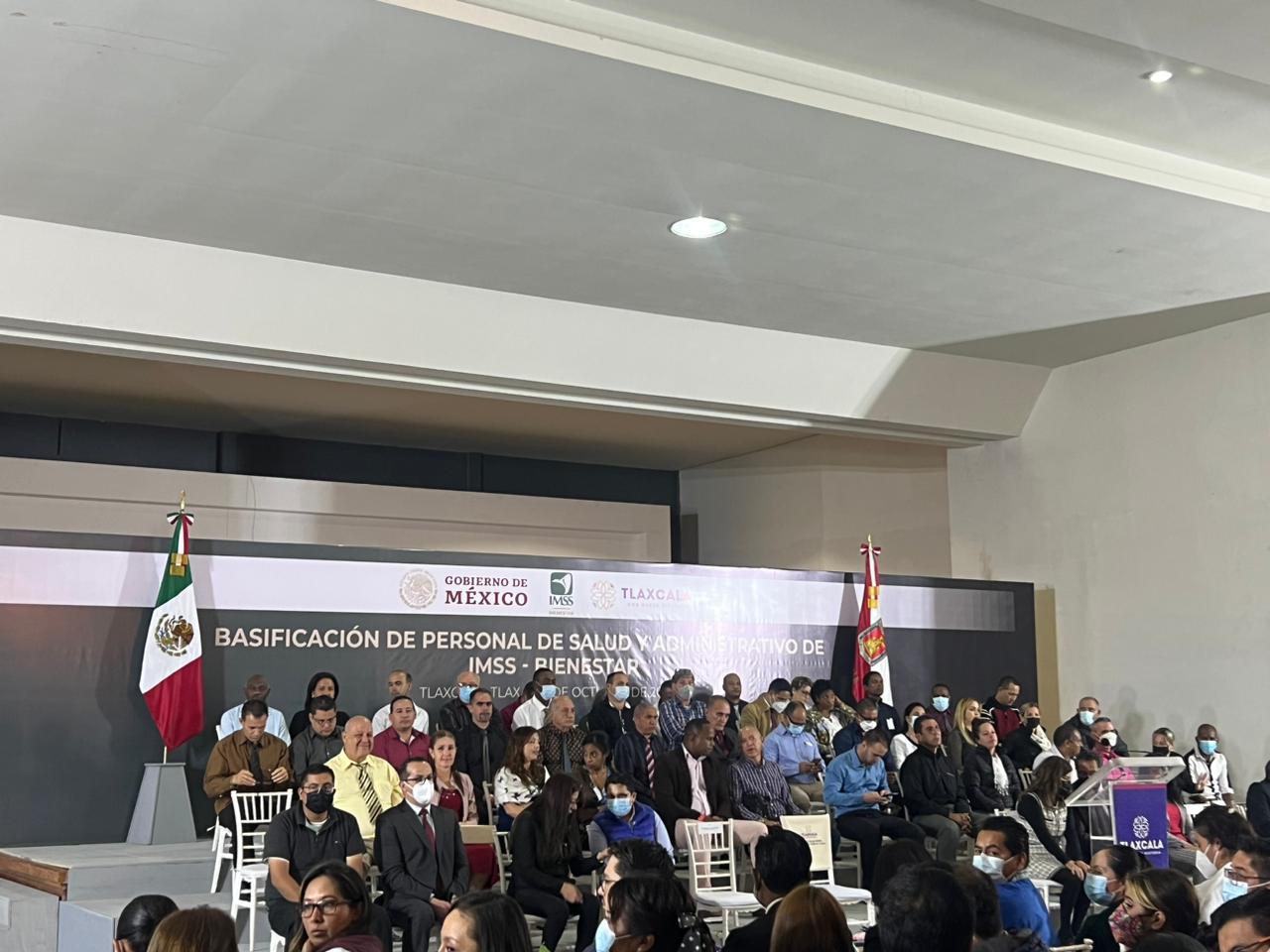 Raúl Juárez asiste a la Basificación de personal de salud de IMSS-Bienestar