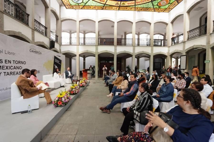 Juan Manuel Cambrón, presenta el libro “Reflexiones en Torno al Estado Mexicano”