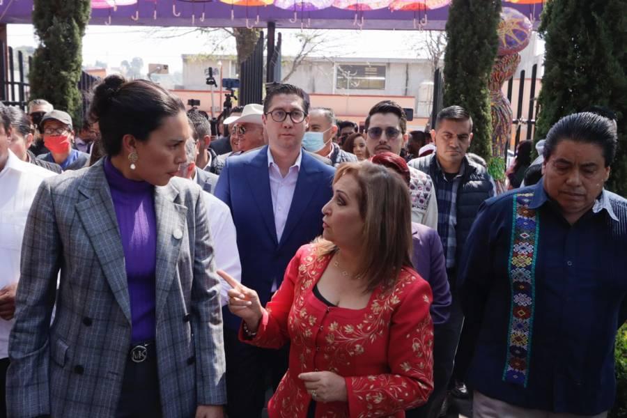 Encabeza gobernadora Lorena Cuéllar inauguración de la Feria Tlaxcala 2022