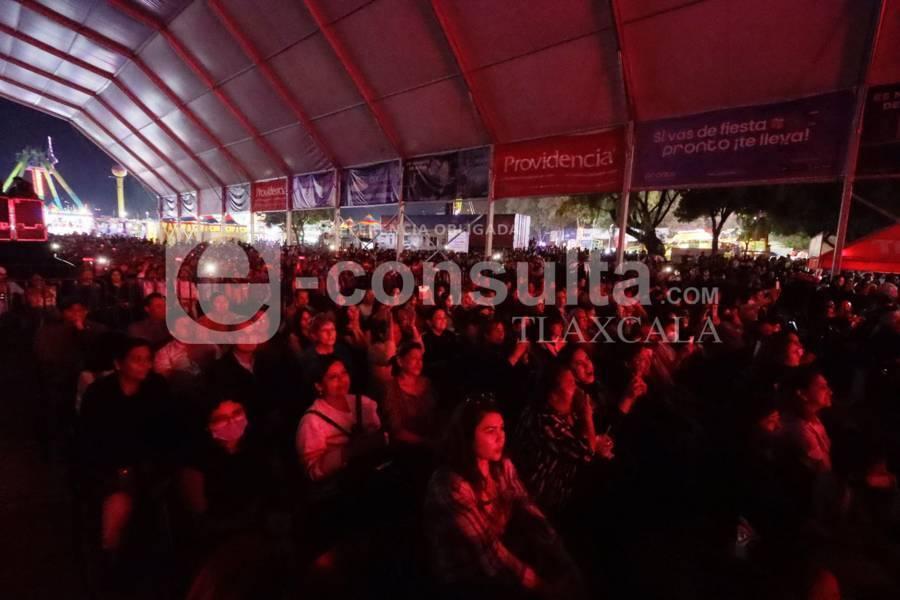 Se presenta Manuel Mijares en la feria de Tlaxcala 2022