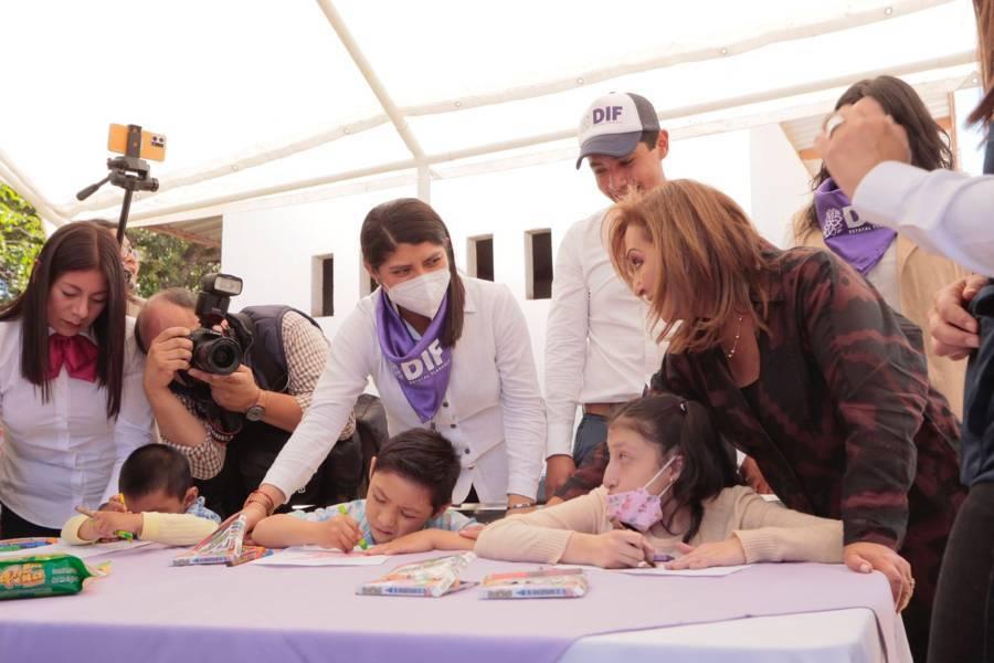 Inaugura gobernadora “Equinoterapia” para niños con discapacidad 
