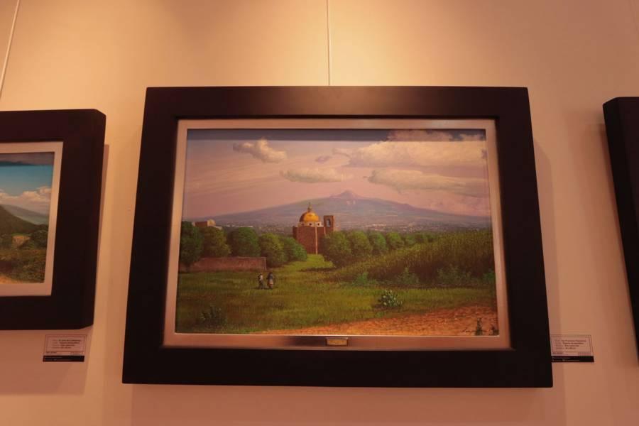 Exhiben paisajes del tlaxcalteca  Roberto Zempoalteca 