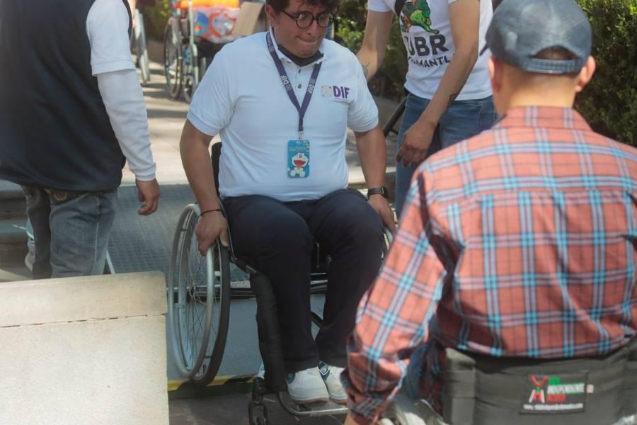 Realiza Sedif activación de sillas de ruedas 