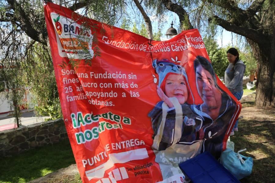 Bancos de alimentos "Caritas Puebla", una segunda oportunidad 