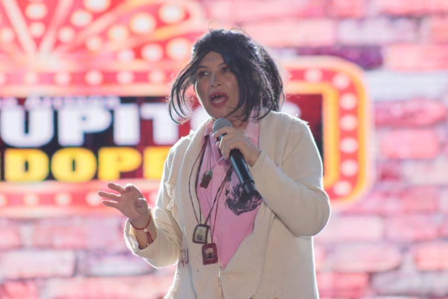 Presentación de la comediante “La Chupitos” en la Feria Tlaxcala 2022 