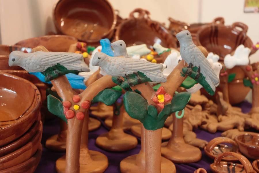 Participan artesanos tlaxcaltecas en la feria de Tlaxcala 2022
