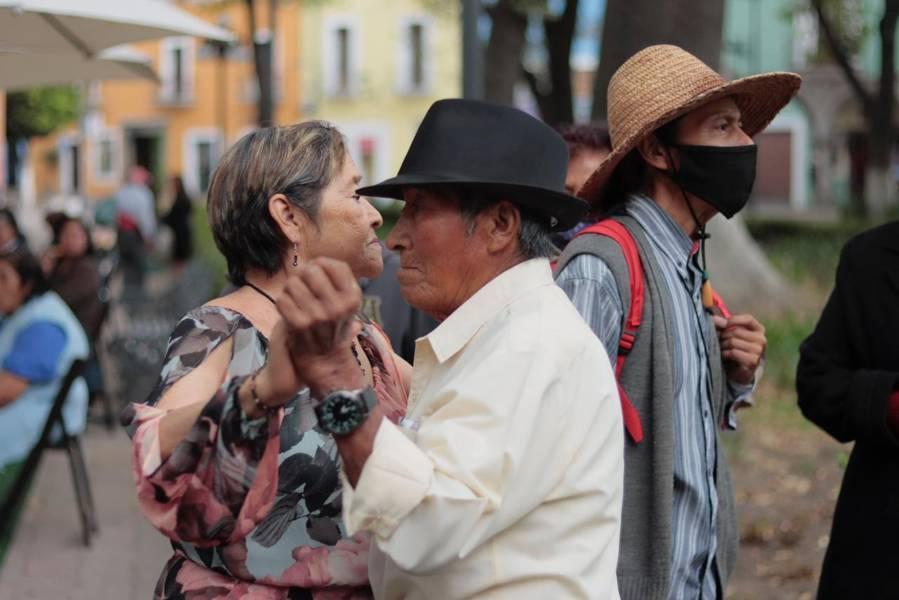Tardes de danzón en la plaza de la Constitución de Tlaxcala 