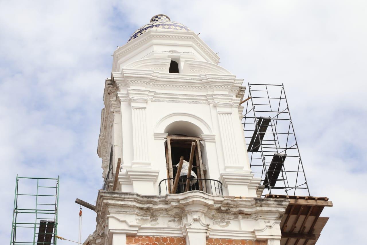 A cinco años del 19-S continúa reconstrucción de la Parroquia de San José 