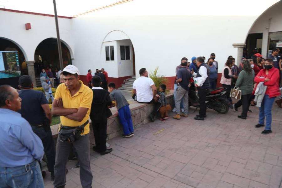 Sin acuerdos suspenden Sesión de Cabildo en Teolocholco 
